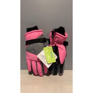 NWT Walsking Sz M Winter Gloves-3M Thinsulate Snow Waterproof Ski Cold Weather